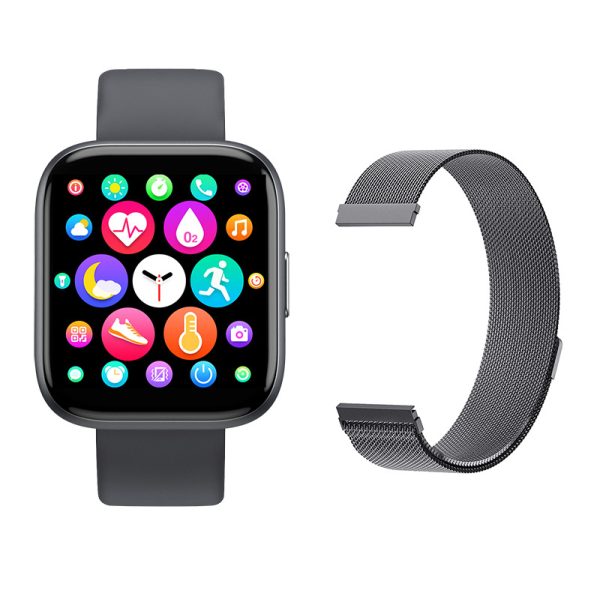 T99 Smart Bracelet Heart Rate Blood Pressure Blood Oxygen Bluetooth Phone Watch Music Bracelet Smart Watch - Image 10