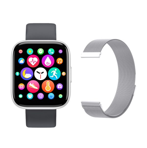 T99 Smart Bracelet Heart Rate Blood Pressure Blood Oxygen Bluetooth Phone Watch Music Bracelet Smart Watch - Image 11