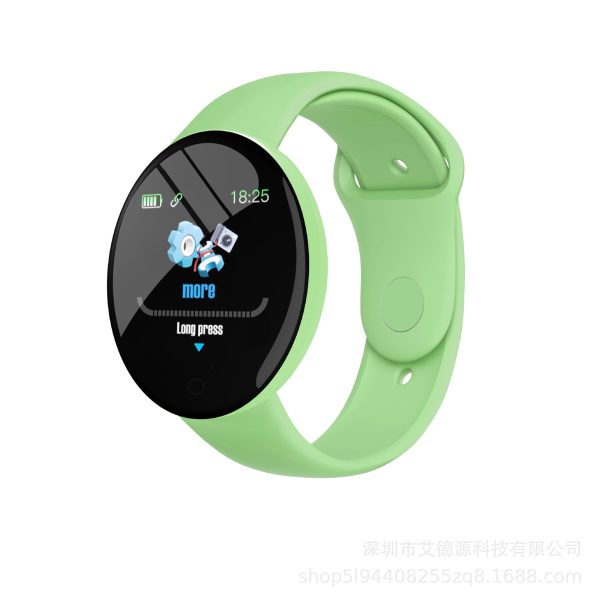 New D18S Macaron Heart Rate Exercise Step Meter Health Monitoring Eight Colors Custom Background Smart Bracelet - Image 7