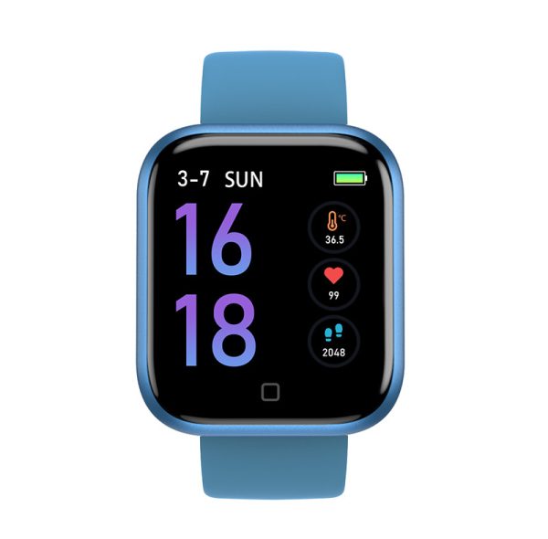 T80S Smart Bracelet Heart Rate Blood Pressure Sleep Monitoring Message Notification Chip Temperature Measurement Bracelet - Image 10