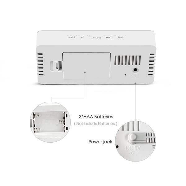 Children's Alarm Clock Led Electronic Clock Multi-Function Digital Electronic Clock Alarm Clock Student Special Desktop Clock - Image 3
