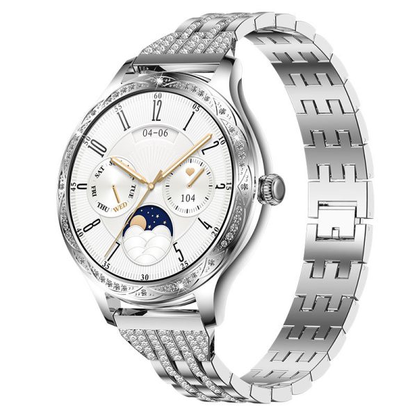 Women's smartwatch AK60 high-definition call sports wristband heart rate, blood pressure, blood oxygen, waterproof step meter - Image 3