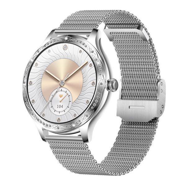 Women's smartwatch AK60 high-definition call sports wristband heart rate, blood pressure, blood oxygen, waterproof step meter - Image 2